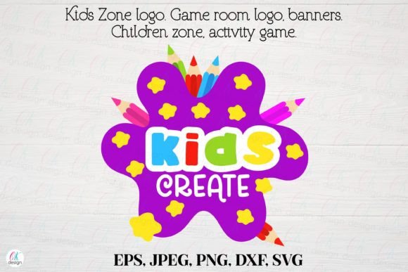 Download Kids Zone Logo 27. Game Room, Activity - Premium Resources