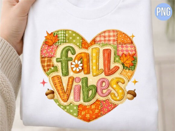 Download Fall Vibes Heart Colorful Autumn PNG - Autumn png Collection