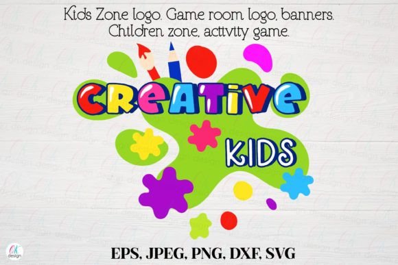 Download Kids Zone Logo 25. Game Room, Activity - Premium Resources